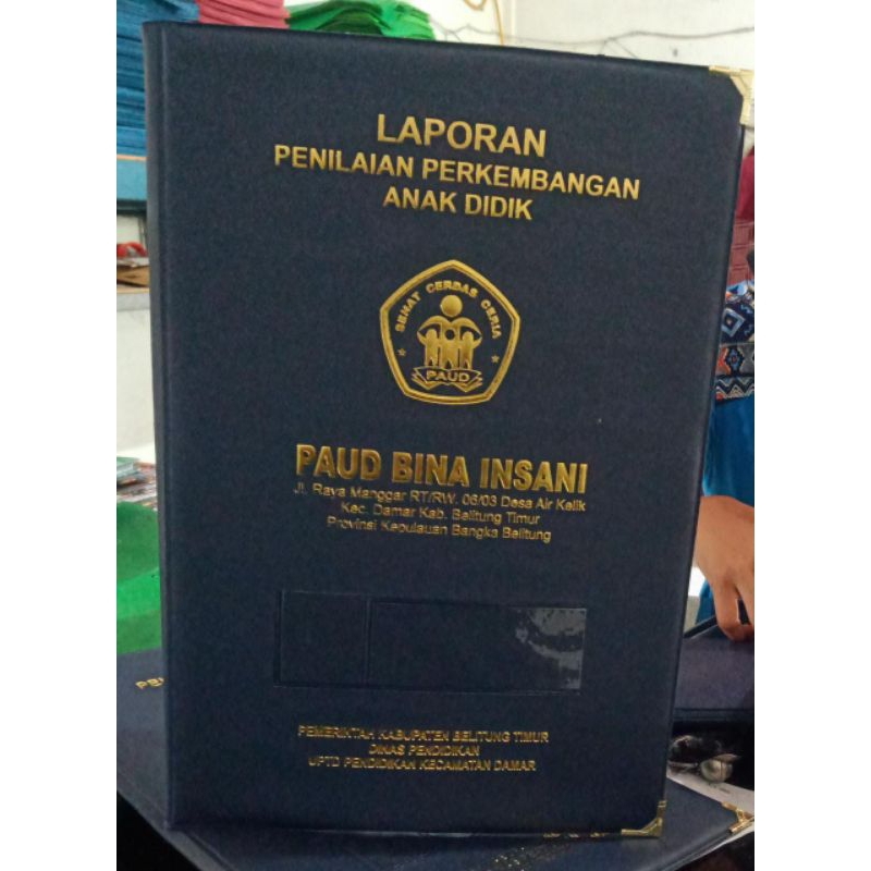 

Map Rapot Embos Foil/Hotprint