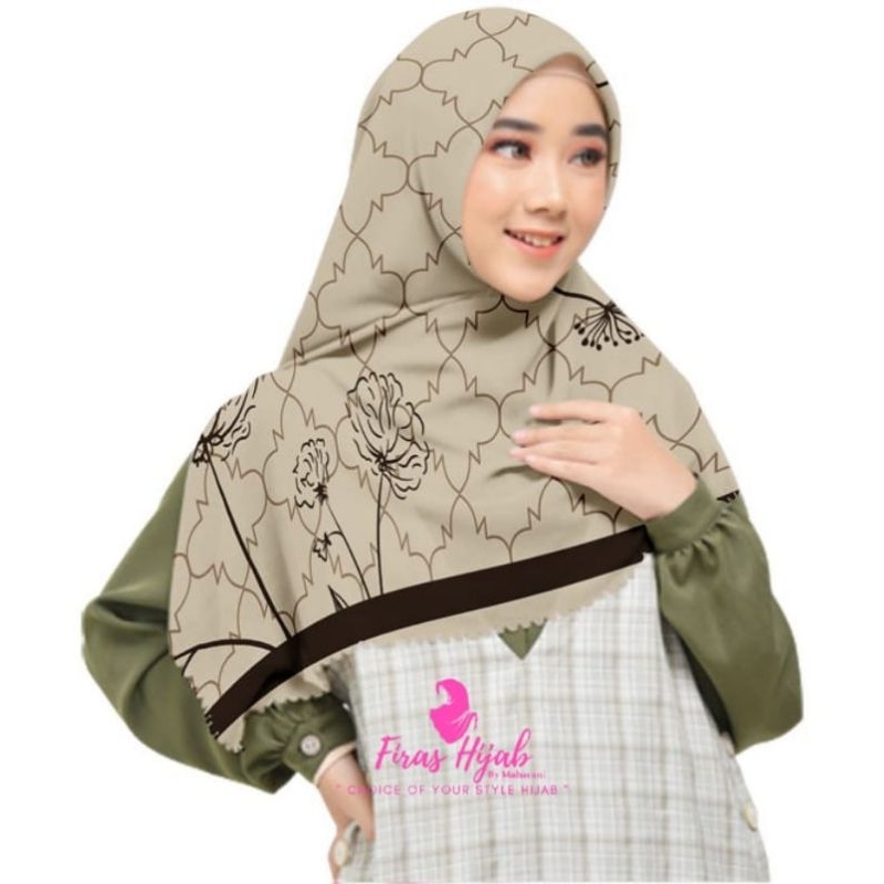 segiempat voal motif simple /kerudung/voal motif lassercut by firashijab....