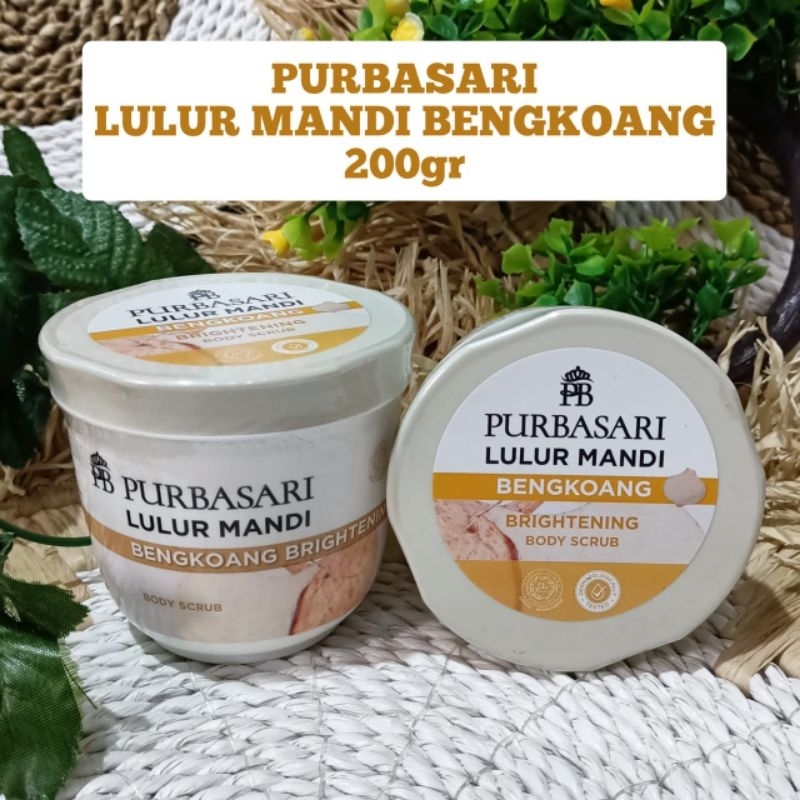 Purbasari Lulur Mandi Bengkoang/200gr