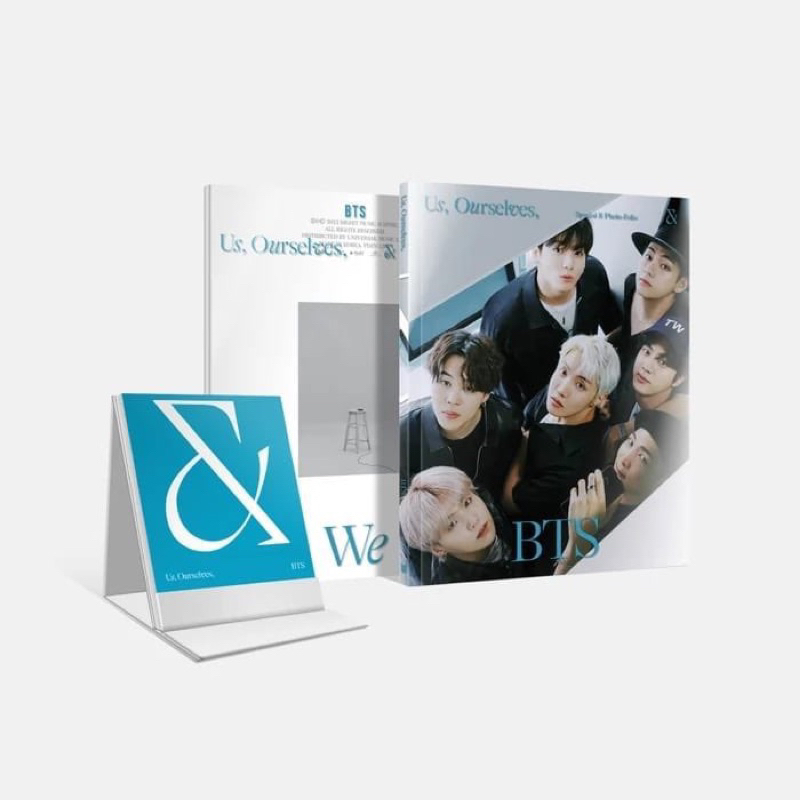 PHOTOFOLIO PHOTOBOOK WE US OURSELVES BTS BANGTAN FOLDED POSTER RM SUGA JUNGKOOK JHOPE JIMIN V JIN [R
