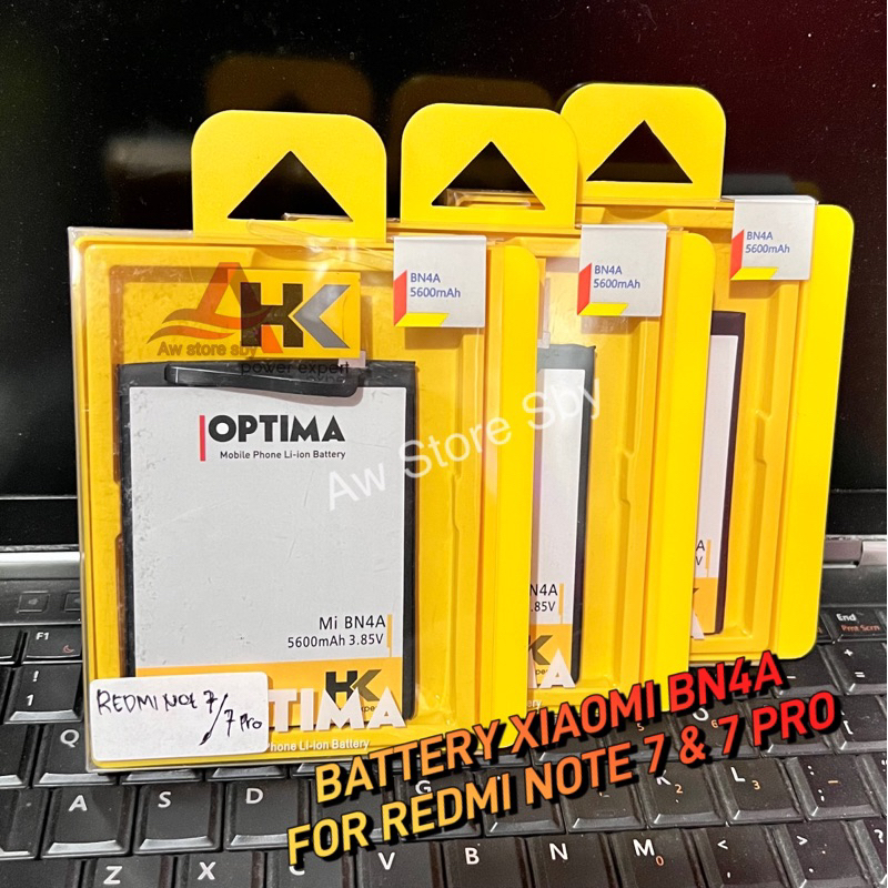 BATTERY BN4A ORIGINAL H&amp;K FOR XIAOMI REDMI NOTE 7 &amp; 7 PRO BATRAI BN-4A 5600mAh SAFE AND POWER