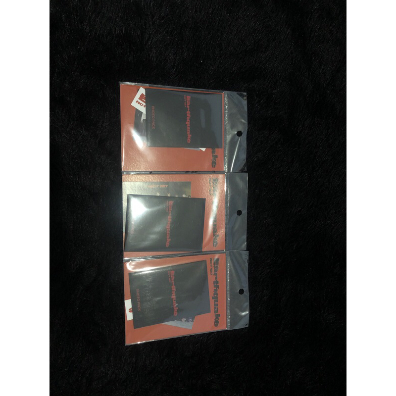 photo+luggage sticker set nct 127 earthquake