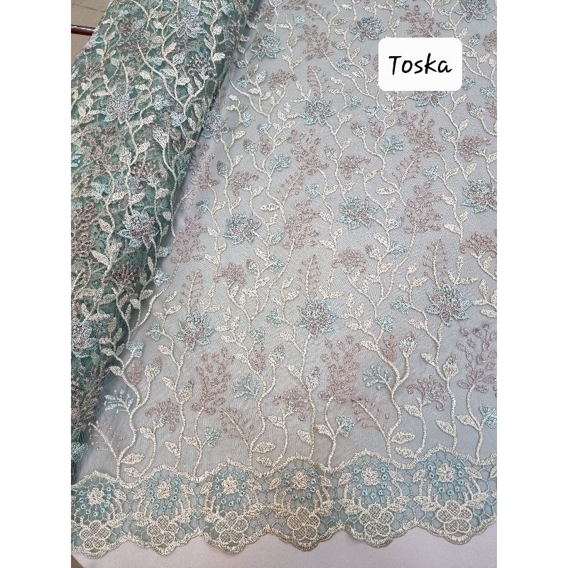 Tille Bordir Two Tone / 2 warna