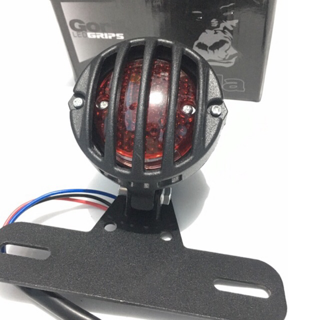 lampu belakang motor kustom custom kastem grill