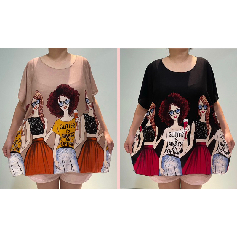 BAJU BALI|ATASAN BLUS NECI JUMBO RAYON ARMOR FIT TO 4XL SJ/KRIBO REAL PICT