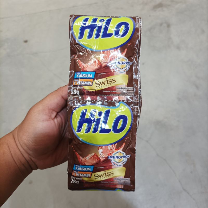 

Hilo Swiss Chocolate Minuman Serbuk HiLo 10 pcs