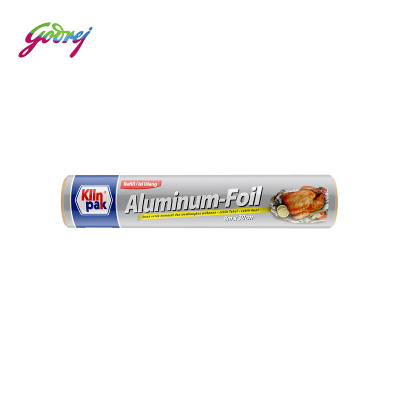 KLINPAK ALUMINIUM FOIL REFFIL 30cm X 8m