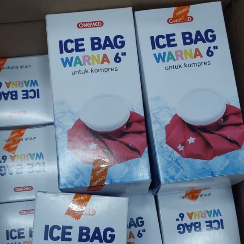 Ice bag warna 6 inch