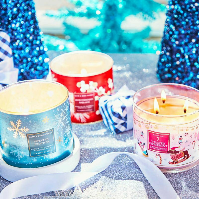 Bath &amp; Body Works BBW 3-WICK SCENTED CANDLE 411 G MIX 3/3 GINGERBREAD MARSHMALLOW STRAWBERRY POUND CAKE A THOUSAND WISHES FOR YOU INTO THE NIGHT DARK KISS BERGAMOT WATERS THE PERFECT CHRISTMAS IN THE STARS ITS ROSE WATER MERINGUE SWEET CINNAMON &amp; PUMPKIN