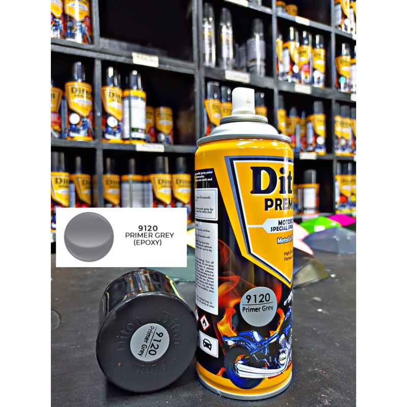 CAT semprot PRIMER GREY ( epoxy) - diton premium