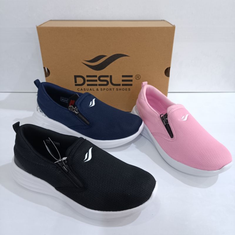 Sepatu Slip On Wanita Desle Moricorina Harrys size 36-40 | Sepatu Casual Wanita Desle Moricorina Har