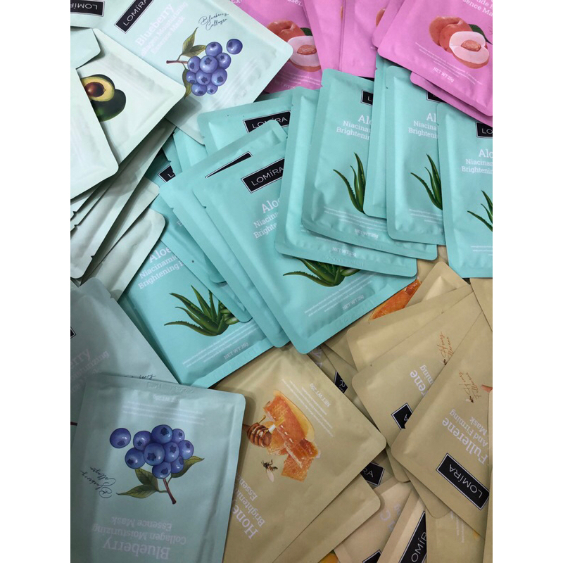 lomira sheet mask / masker wajah / lomira