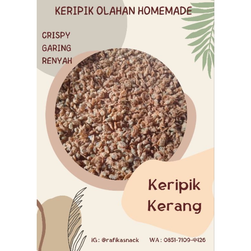 

KERPIKI KERANG 500 GRAM