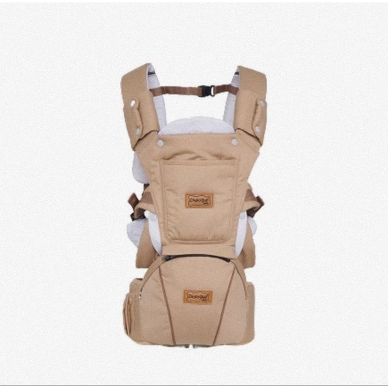 Dialogue Baby Hipseat Baby Carrier Brownie With Teething Pad DGG1039 - Gendongan Bayi