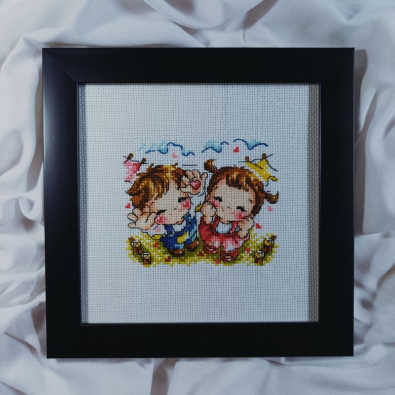 sulam kristik original - the love rain -