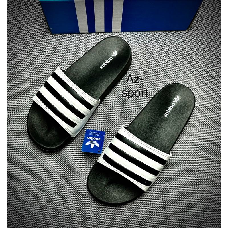 SENDAL Slop casual ADIDASS PRIA/WANITA SENDAL slop  MASA KINI FREEBOX + PAPERBACK#.