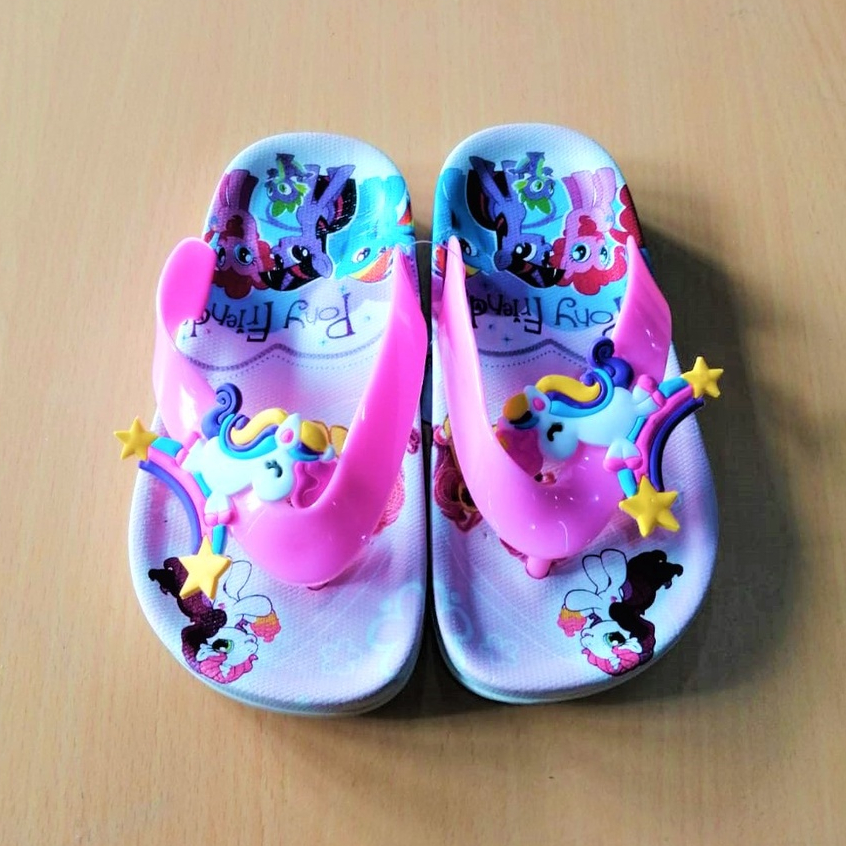 Sandal Unicorn V38 - Sandal Jepit Anak Perempuan