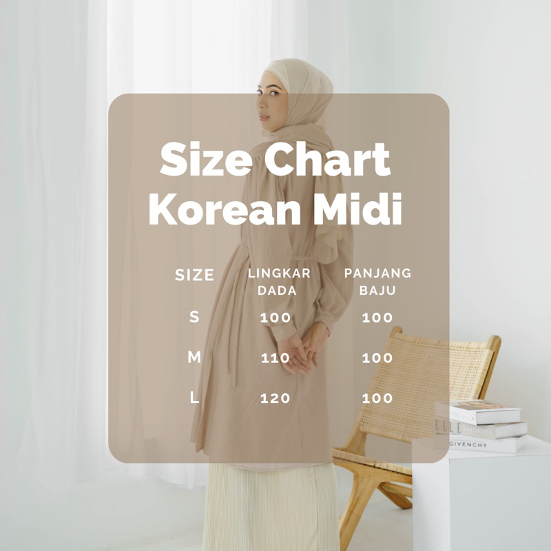 Korean Embroidery Linen Midi Busui Non Busui