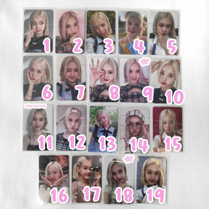 Photocard STAYC J Stereotype era pc jeyi stereo