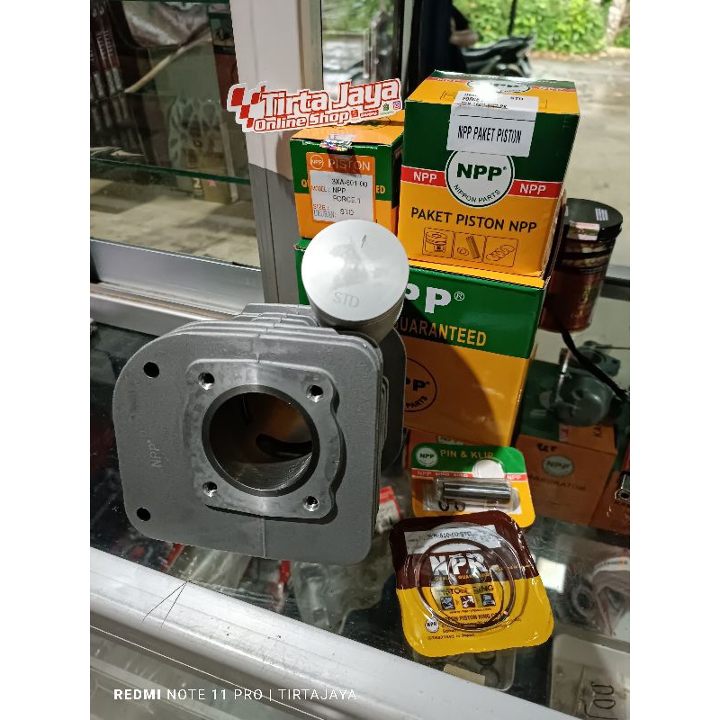 blok block boring piston yamaha force 1 fiz fizr merk npp