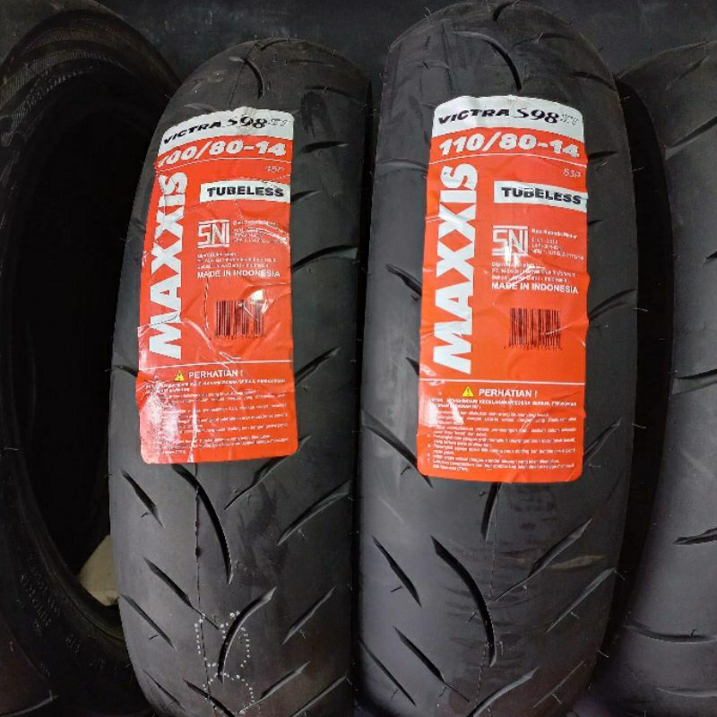 MAXXIS VICTRA 100/80 110/80 RING 14