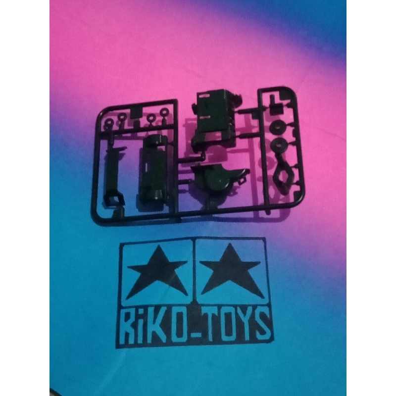 Girbok Chassis Zero original tamiya (hanya girbok) bahan  Pc-Abs