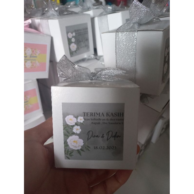 Scented Candle Lilin Aromaterapi | Souvenir Wedding Birthday Wisuda | Paket Usaha