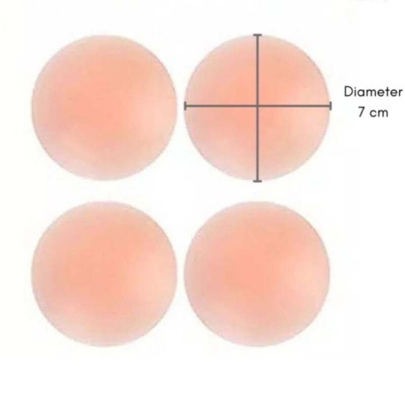OliveShop ❤️ Nipple Pad Silicon Reusable Penutup Puting Payudara Silikon Bisa Dicuci