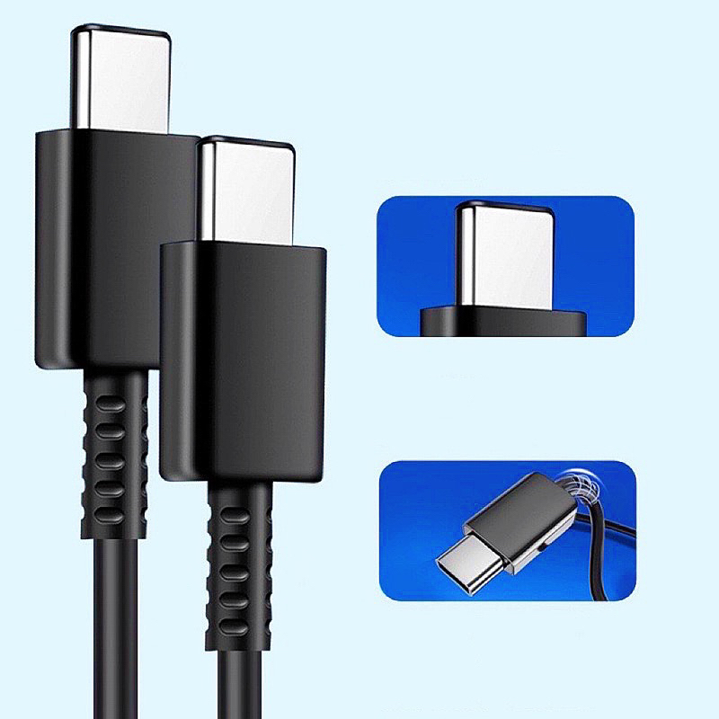 Charger Samsung Original PD 25 Watt &amp; 45 Watt Super Fast Charging+Usb type-c TO type-c