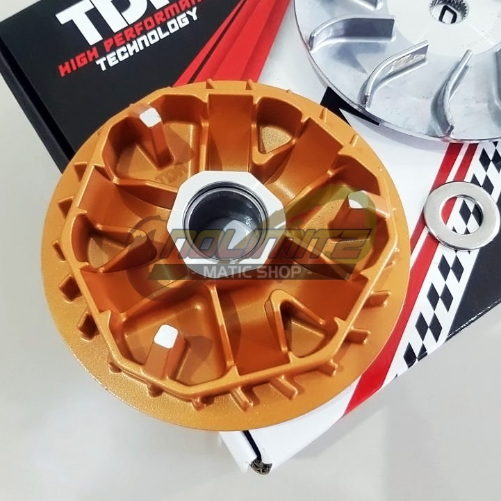 Pulley TDR Racing Golden Teflon CVT Rumah Roller Honda ADV PCX Vario 125 150 160