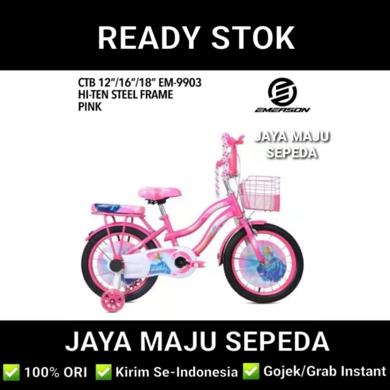Sepeda Anak Mini EMERSON EM 9903 12,16,18 Inch