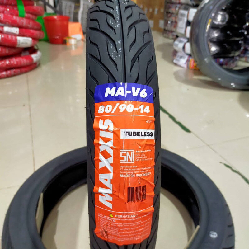 BAN LUAR MAXXIS 80/90-14 90/90-14 RING 14 R14 MA-V6