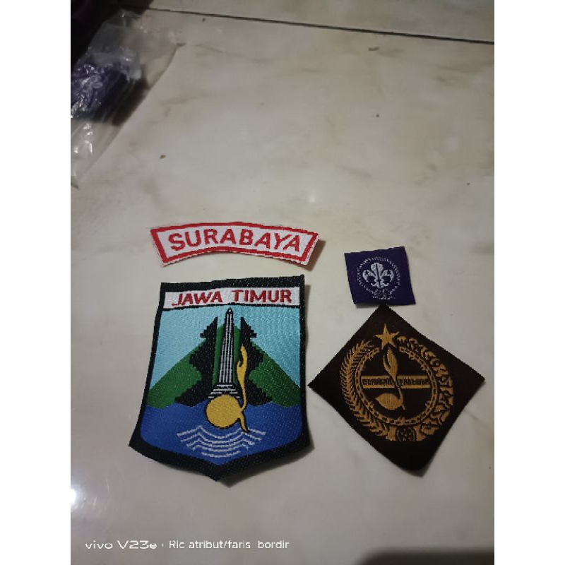 bet kwarda jawa timur pramuka lengkap bed tunas pandu lely satu set woven