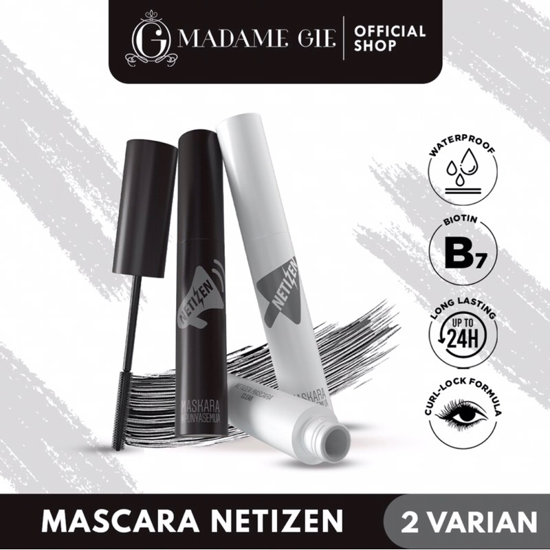 Madame Gie Mascara Netizen - Make Up Maskara Waterproof