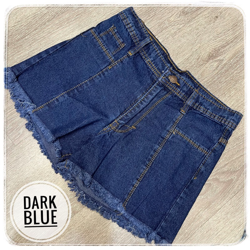 Celana Pendek Jeans Rawis / Hotpants Jeans Difio / Celana Pendek Tulang Jumbo 27-34