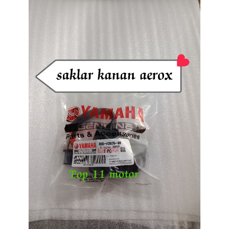Saklar kanan aerox / holder saklar kanan yamaha aerox B65