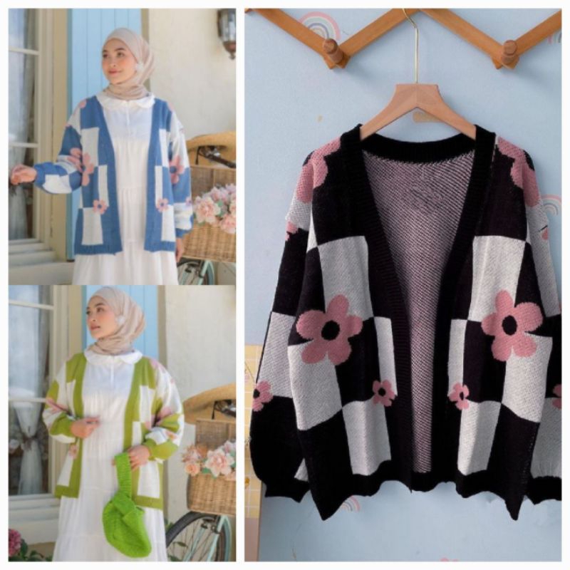 Cardy flower Aero Matt Rajut Realpict