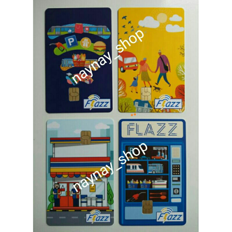 Kartu FLAZZ BCA Gen 2 - Saldo 0 - Original - Generasi 2 - Support NFC - E Toll - E Money - E Wallet