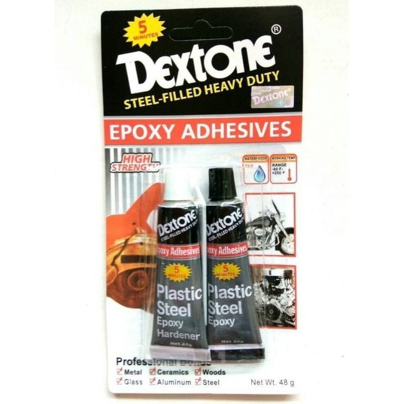 

Lem Besi Dextone 5 Menit Lem Epoxy