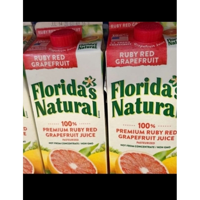 

florida natural fresh juice Ruby red no concentrate jus 1.5lt