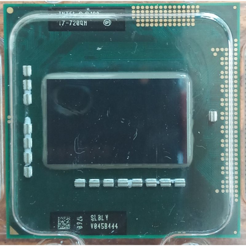 Processor Laptop Intel i7 720QM 1.6 GHZ Gen 1 Socket PGA988 i7-720QM Murah