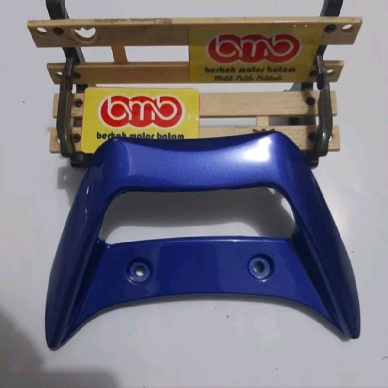 Yamaha 125 Z RXZ Catalyzer behel jok seat bar biru