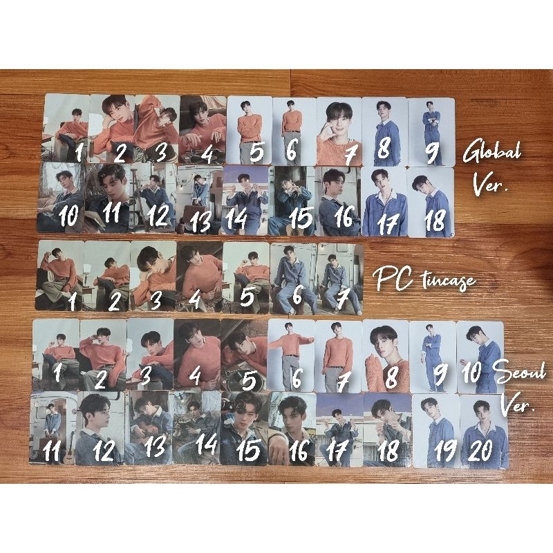 PC Cha Eunwoo JOTM Starry Caravan Official Trading Card TC