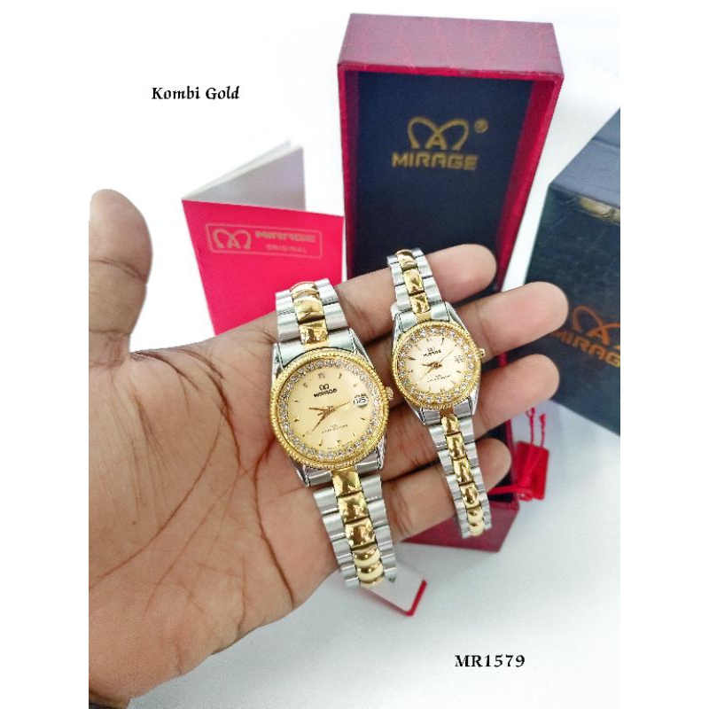 Jam tangan Mirage Original Couple (MR1579)