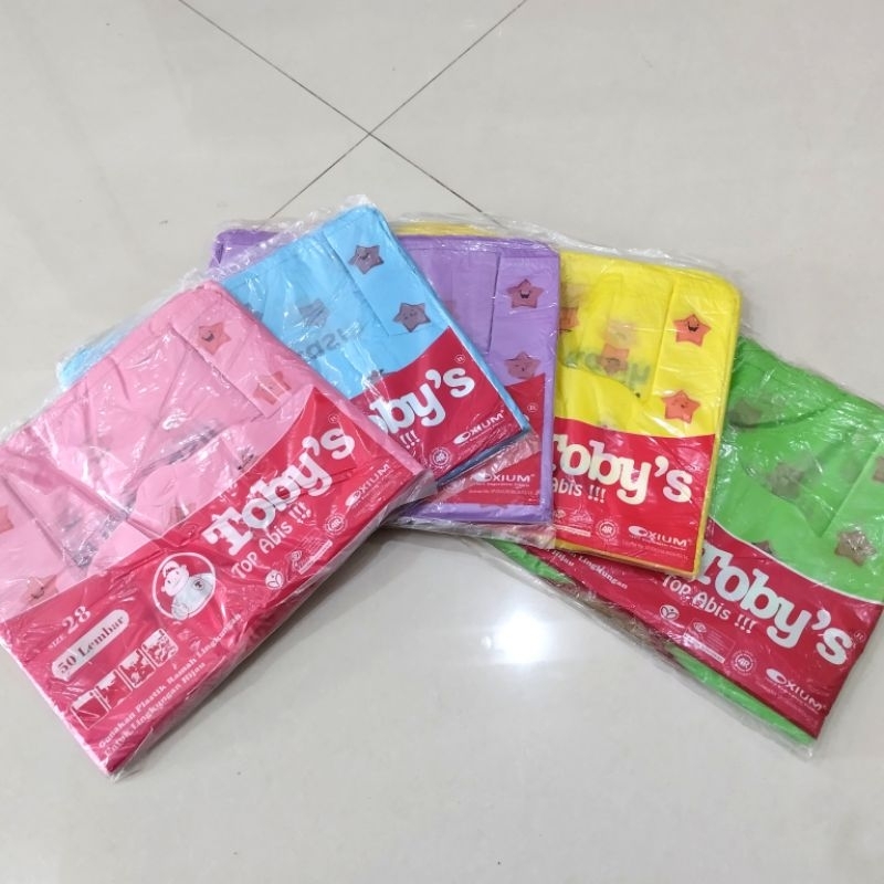 [KLIN] Kresek Terima kasih ukuran 15, 24,28 [WARNA RANDOM]/Plastik Terima kasih/Plastik Tanggung/Pla