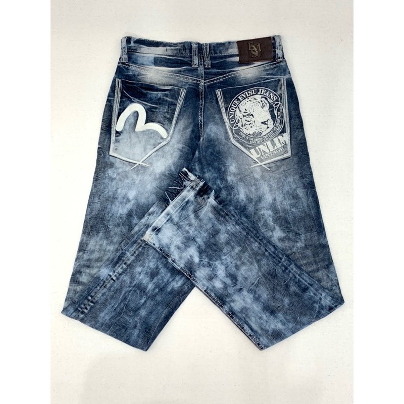 CELANA JEANS EVISU ORIGINAL SECOND