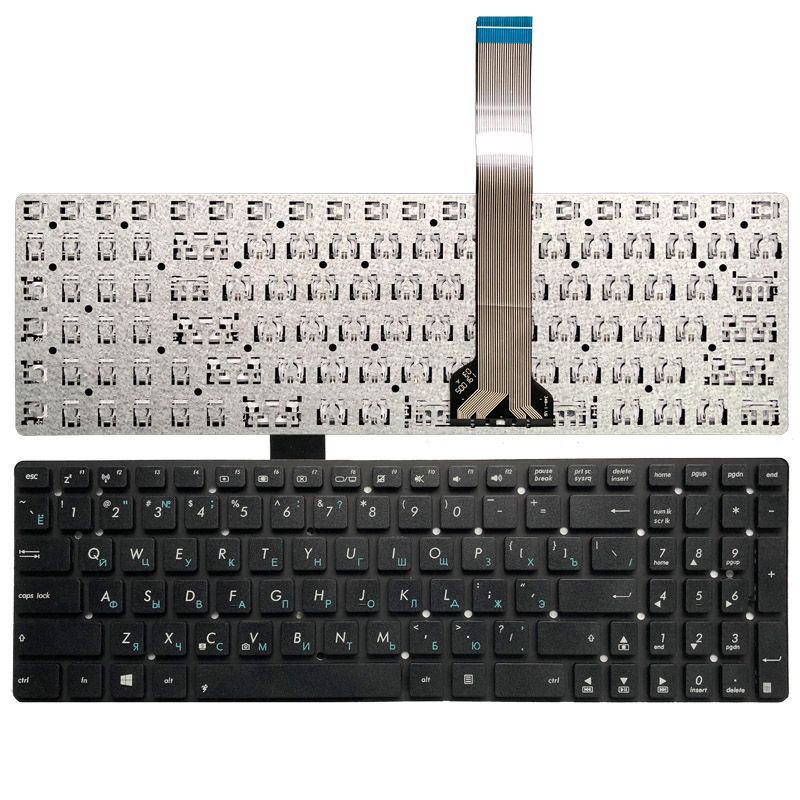 Keyboard Laptop Asus F55 K55 K55A K55DR K55VD K55VM K55XI X55 X75 soket lurus panjang