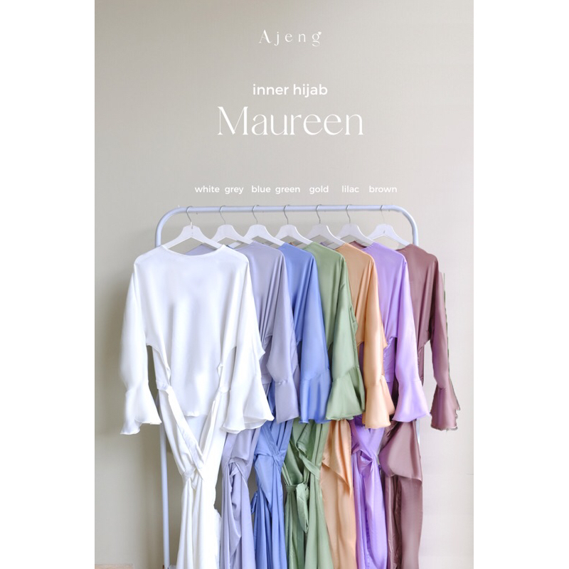 Inner Dress Maureen Kebaya Modern / Gamis Wanita Lebaran
