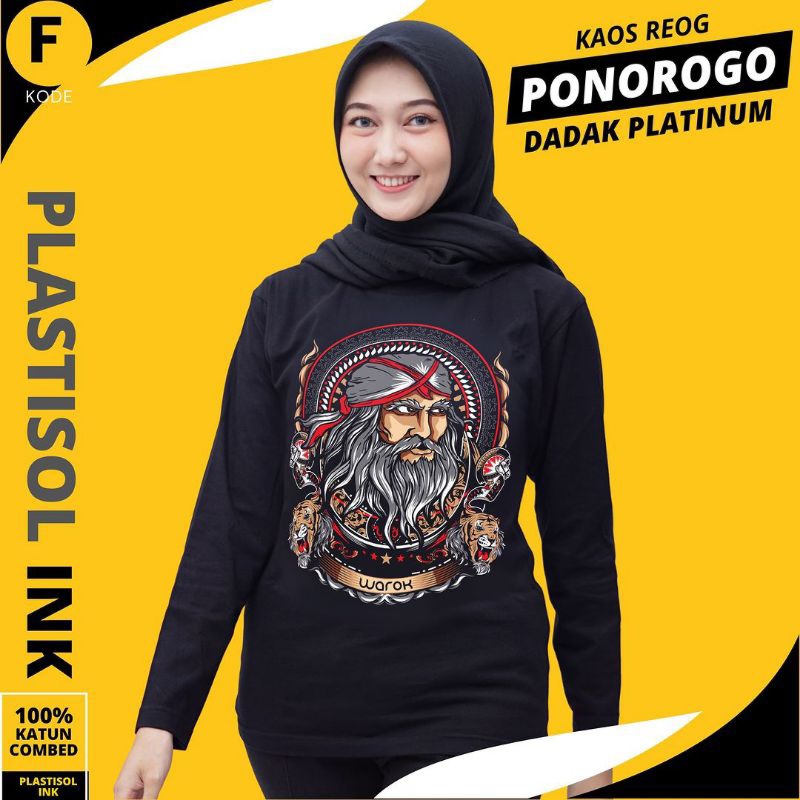 KAOS BUDAYA REOG WAROK BREWOK / KAOS ASLI PONOROGO / KAOS JIEGEG / KAOS JEGEX