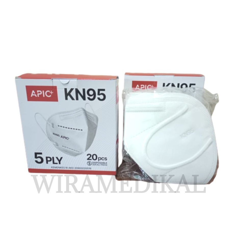 Masker KN95 5Ply APIC Surgical Facemask 5Ply